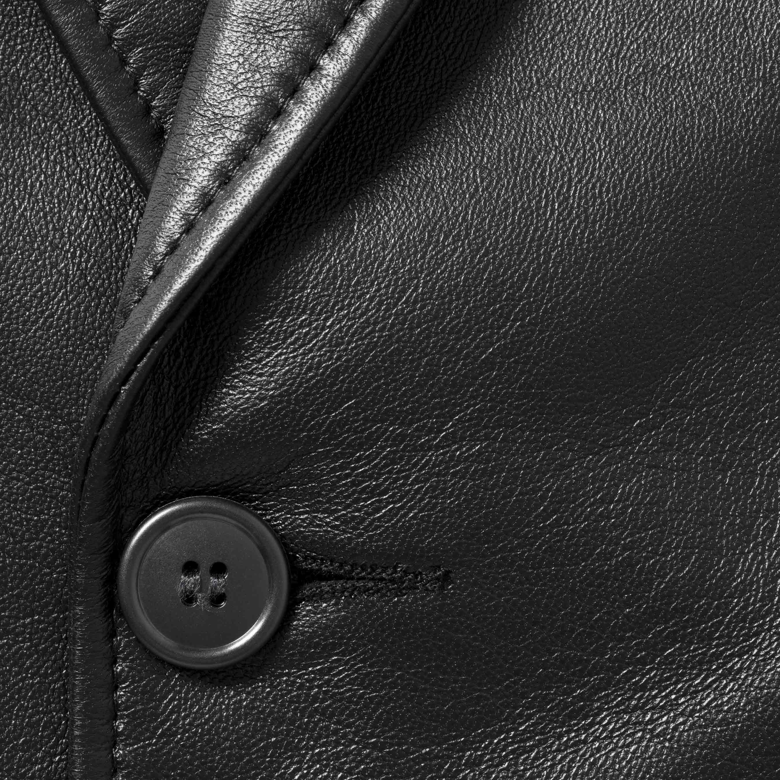 Supreme®/Schott® Leather Overcoat view 4